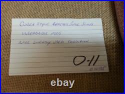 Cobra Style Sheep Wool and Basketweave Embossed Leather Rifle Sling