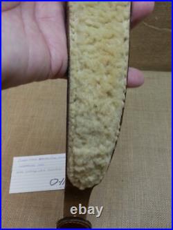 Cobra Style Sheep Wool and Basketweave Embossed Leather Rifle Sling