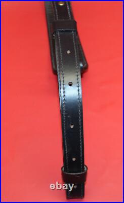 Colt / Sauer Rifle Real Leather Sling Black