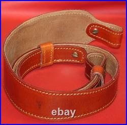 Colt / Sauer Rifle Real Leather Sling Brown