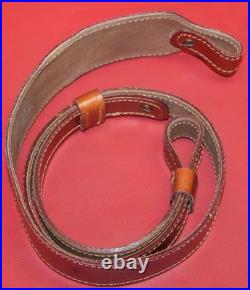 Colt / Sauer Rifle Real Leather Sling Brown