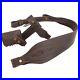 Combo-of-Leather-Rifle-No-Drill-Harnessed-Buttstock-Sling-Ring-Shoulder-Belt-01-kgy