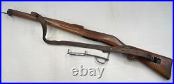 Complete Original Schmidt Rubin K11 stock w hardware sling 7.5x55 Swiss 301699