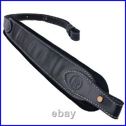 thumbnail image 2 of Cowhide Leather Rifle Sling With Shell Loops - Adjustable Ammo Holder For .308, .45-70, 12GA, .22LR, And More 2 of 12