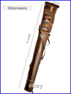 Cowhide Leather Rifle Sling Gun Cases for Rifles Slip Bag Shotgun Case Should