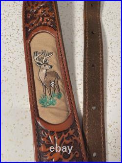 Custom 2012 Rifle Sling Adjustible Strap Padded Attach To Firearms