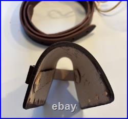 Custom Leather Ammo Carrier for 22/250 Dark Brown Read & See Px For Description