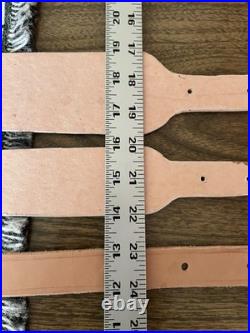 DEATH # 1 Custom Leather Rifle Sling Hand Tooled and Handmade in the USA