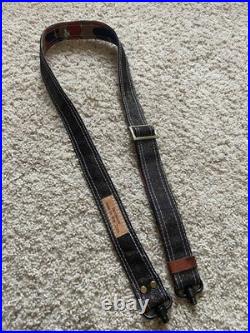 Davranov 2PT (QD) TAZ/DISCO Leather SLING for QD Sling Attachment USA Made (NEW) Davranov 2PT (QD) TAZ/DISCO Leather SLING for QD Sling Attachment USA Made (NEW)