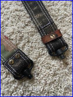 Davranov 2PT (QD) TAZ/DISCO Leather SLING for QD Sling Attachment USA Made (NEW)