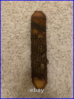 Davranov KHYBER PASS Sling pad With Distressed Shemagh And Padded Leather