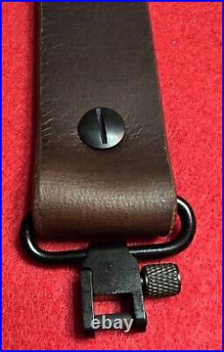 Detroit Leather Adjustable Rifle Sling