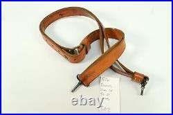 E26 Vintage Brownells 1 Leather Rifle Sling W Swivels Winchester Pre 64 70 88