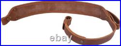 Elegant Wayne's Dog Leather Gun Sling Adjustable for Rifles and Shotguns