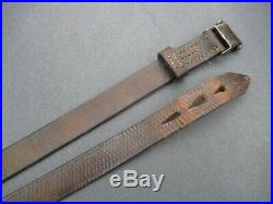 Excellent proofed 98k WWII German Mauser rifle leather sling for K 98 K98 G43