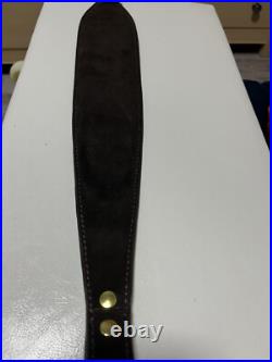 Exclusive Handcrafted Leather Rifle/Shotgun Sling Made In USA, Adjustable