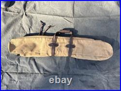 Filson Talon Era Fly Rod Case Tan 36Canvas/Leather