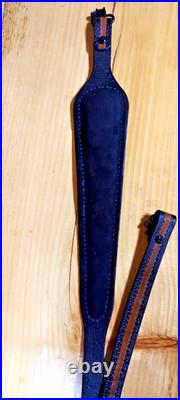 Freedom Custom made leather padded rifle or shotgun sling, made in the U. S. A