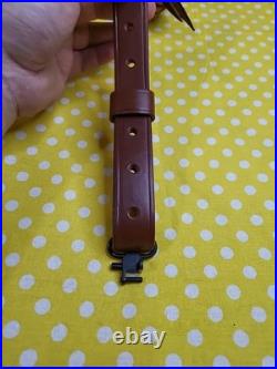 Galco Original Design Rs7 Cn L619 M Braided Leather Rifle Sling With Swivels