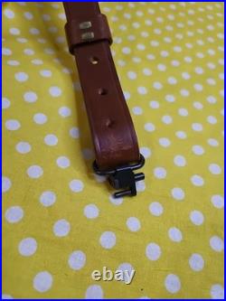 Galco Original Design Rs7 Cn L619 M Braided Leather Rifle Sling With Swivels