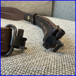 Galco RS11DH Safari Ching Sling Dark Havana Brown