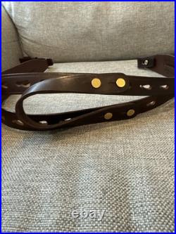 Galco RS11DH Safari Ching Sling Dark Havana Brown