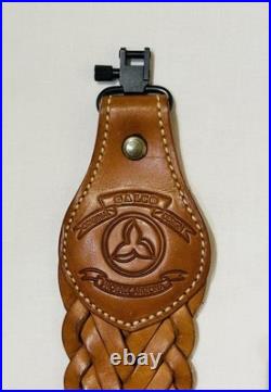 Galco RS7 Rifle Sling Braided Cobra Rifle Sling Chestnut 9- Strand Mint