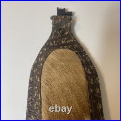 Genuine Axis Deer Hide & Leather Rifle Sling