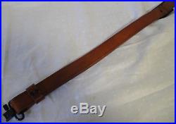 Genuine Marlin Leather Rifle Sling Horse & Rider + Uncle Mike's End Clips