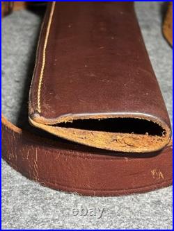 George Lawrence Challenger Brown Leather Holster 1-C 648 with Belt