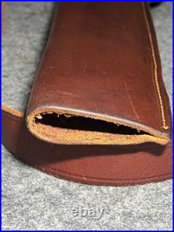 George Lawrence Challenger Brown Leather Holster 1-C 648 with Belt