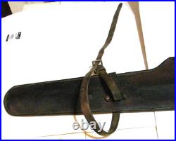 George Lawrence Leather Rifle Scabbard No. 8 40 Inches with Flap Portland, OR
