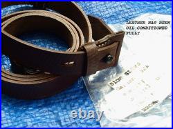 German K98k style side sling repro conditioned premium leather supple and usable