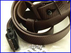 German K98k style side sling repro conditioned premium leather supple and usable