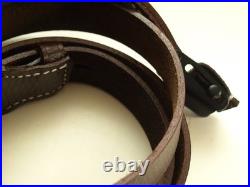 German K98k style side sling repro conditioned premium leather supple and usable
