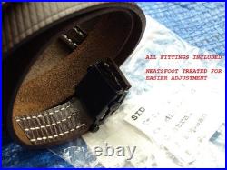 German K98k style side sling repro conditioned premium leather supple and usable