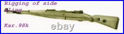 German K98k style side sling repro conditioned premium leather supple and usable