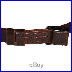 German Mauser K98 WWII Rifle Leather Sling x 10 UNITS at08621