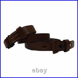German Mauser K98 WWII Rifle Mid Brown Leather Sling x 10 UNITS A778