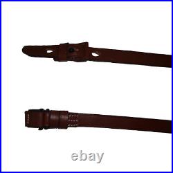 German Mauser K98 WWII Rifle Mid Brown Leather Sling x 10 UNITS T893