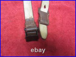 German Repro WWII Leather K-98 Web Rifle Sling