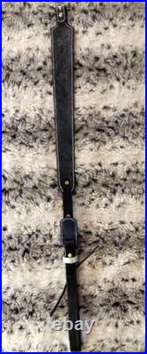 Gun sling for Rifle, Muzzleloader or Shotgun 100% Full grain leather handcrafted