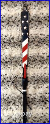 Gun sling for Rifle, Muzzleloader or Shotgun 100% Full grain leather handcrafted