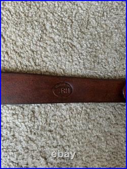 HENRY 357 Custom Leather Rifle Sling Hand Tooled And Made in the USA