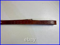 Hand Crafted Reproduction 1907 Leather Rifle Sling