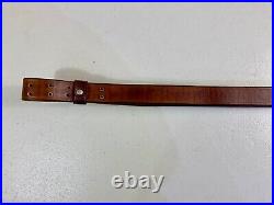 Hand Crafted Reproduction 1907 Leather Rifle Sling