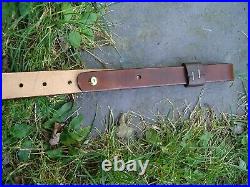 Hand made Leather Rifle Sling
