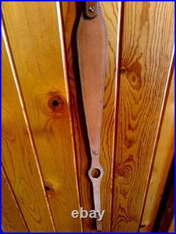 Handcrafted Tooled Leather Gun Sling