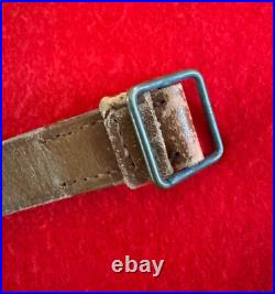 Hard To Find Original Austrian Police Leather M1 Carbine Sling