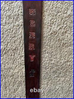 Henry Custom Leather Rife Sling Hand Tooled And Made in the USA New For 2025